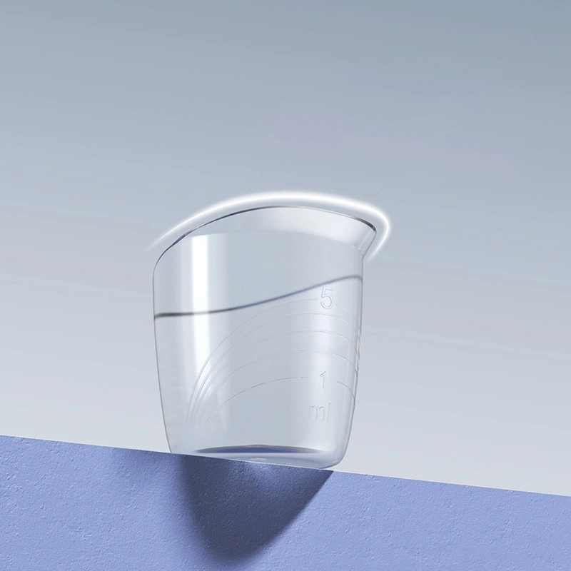 BPA Free Plastic Gratuated Cup 30ml Baby Medicine Measuring Cup