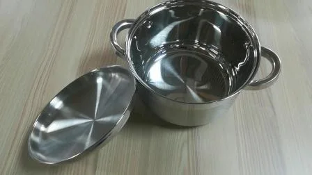 Stainless Steel Stew Pot Low Casserole